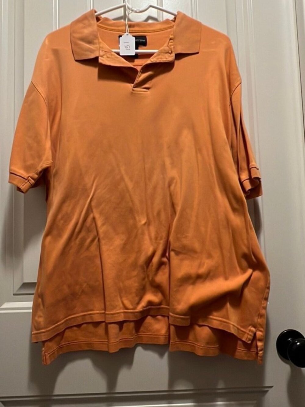 Men's Croft & Barrow Orange Polo Shirt Size L